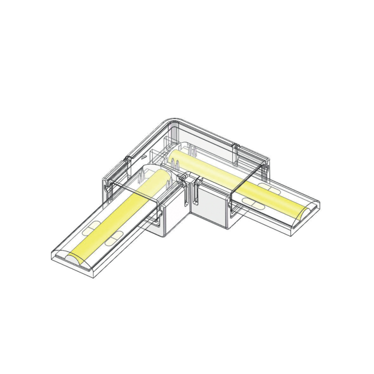 Giunto a L strip led 230V  - IP67 COB&SMD