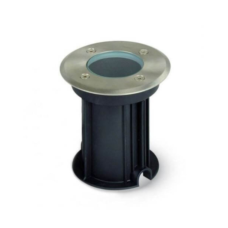Faretto rotondo da incasso a terra per GU10