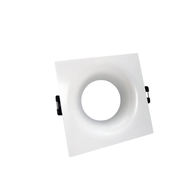 Supporto quadrato  faretto per lampada GU10 MR16